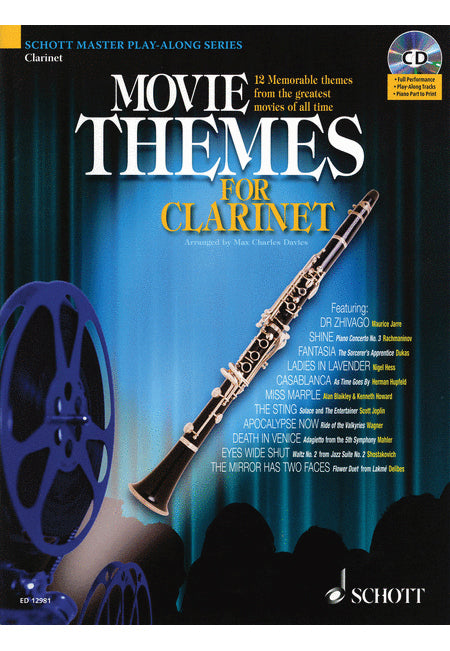 Movie Themes For Clarinet
