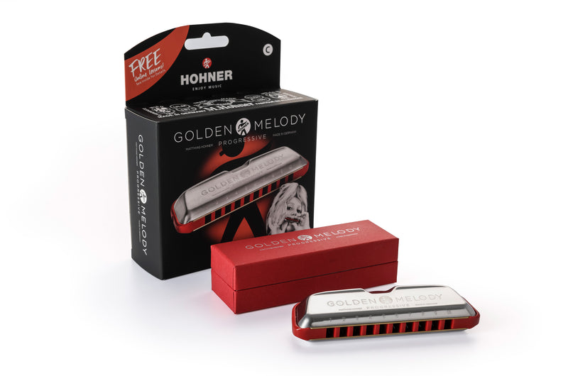 Hohner Golden Melody Harmonica