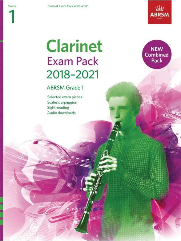 ABRSM Grade 1 Clarinet Exam Pack 2018-2021