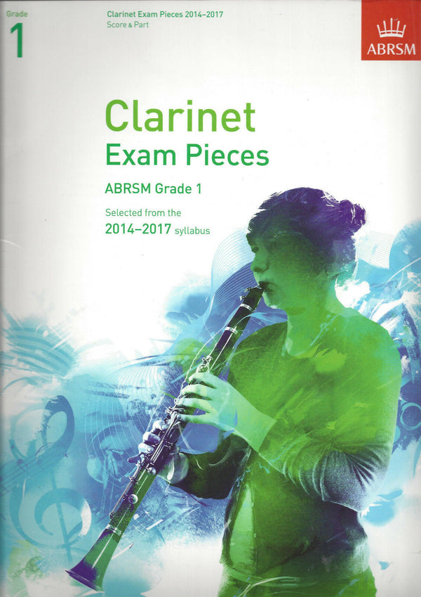 ABRSM Exam Pieces for Clarinet 2014-2017- Score and Part