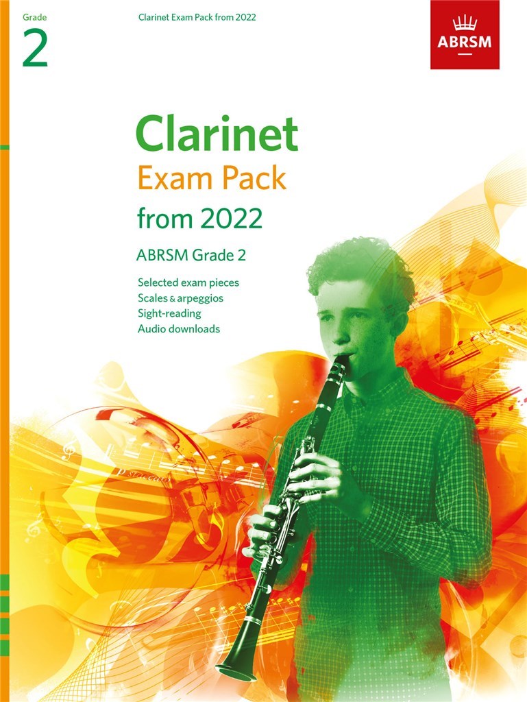 ABRSM Grade 2 Clarinet Exam Pack from 2022