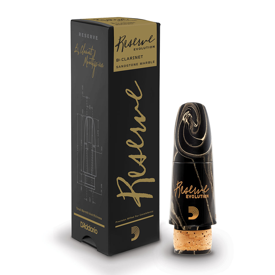 D'Addario Reserve Evolution Marble Bb Clarinet Mouthpiece