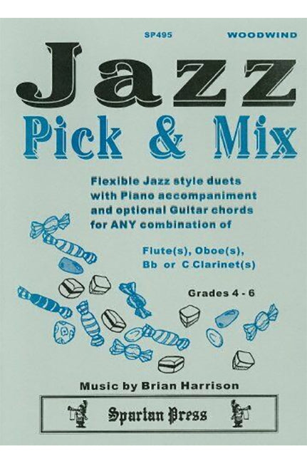 Jazz Pick & Mix Woodwind Duets - Grades 4-6
