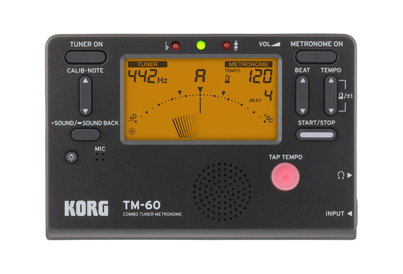 Korg TM-60 Electronic Combo Tuner Metronome