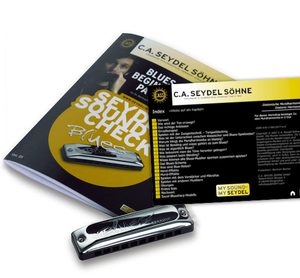 Seydel Soundcheck Volume 1 - Blues Beginner Pack