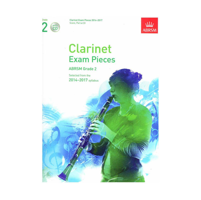 ABRSM Exam pieces for clarinet 2014-2017 - Score, Part and CD