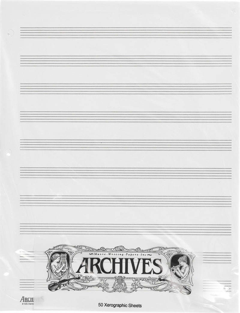 Archives Manuscript - 50 Xerographic Sheet