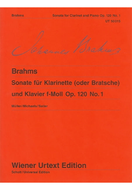 Sonata for Clarinet and Piano No. 1 in F minor - Brahms