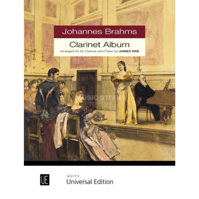 Johannes Brahms - Universal Edition Clarinet Album