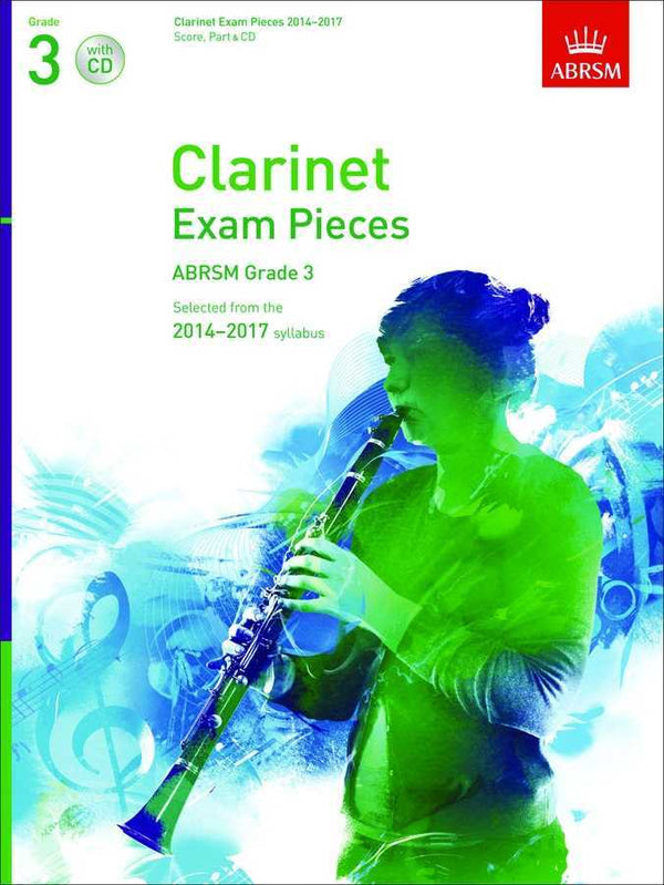 ABRSM exam pieces for Clarinet 2014-2017 - Part Only