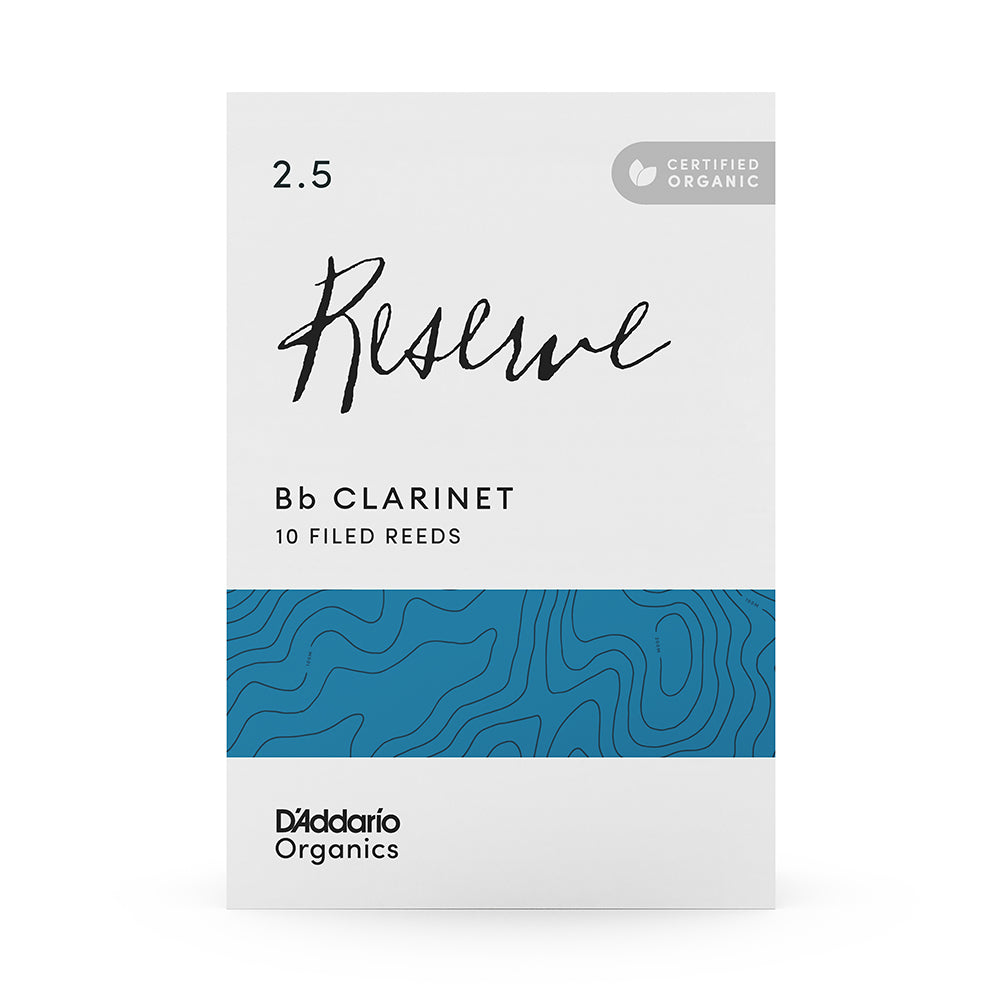 D’Addario Organic Reserve Bb Clarinet Reeds