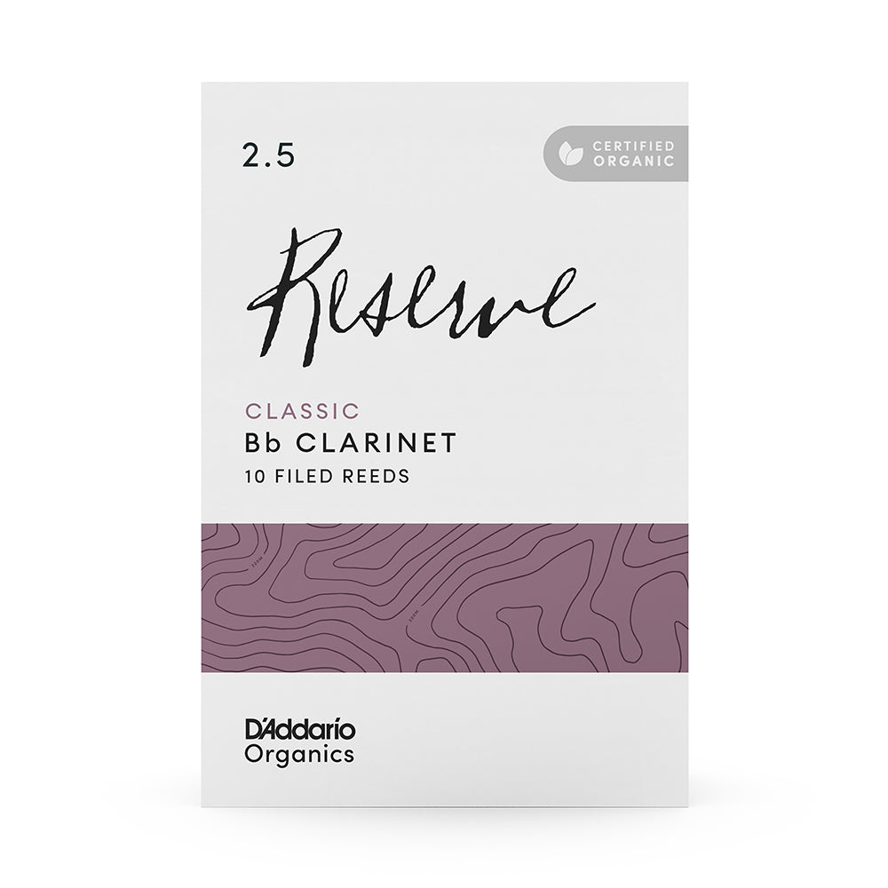 D’Addario Organic Reserve Classic Bb Clarinet Reeds