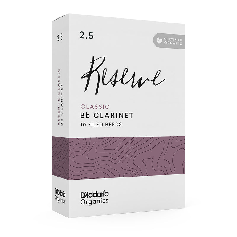 D’Addario Organic Reserve Classic Bb Clarinet Reeds