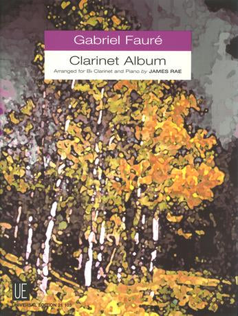 Gabriel Faure - Universal Edition Clarinet Album