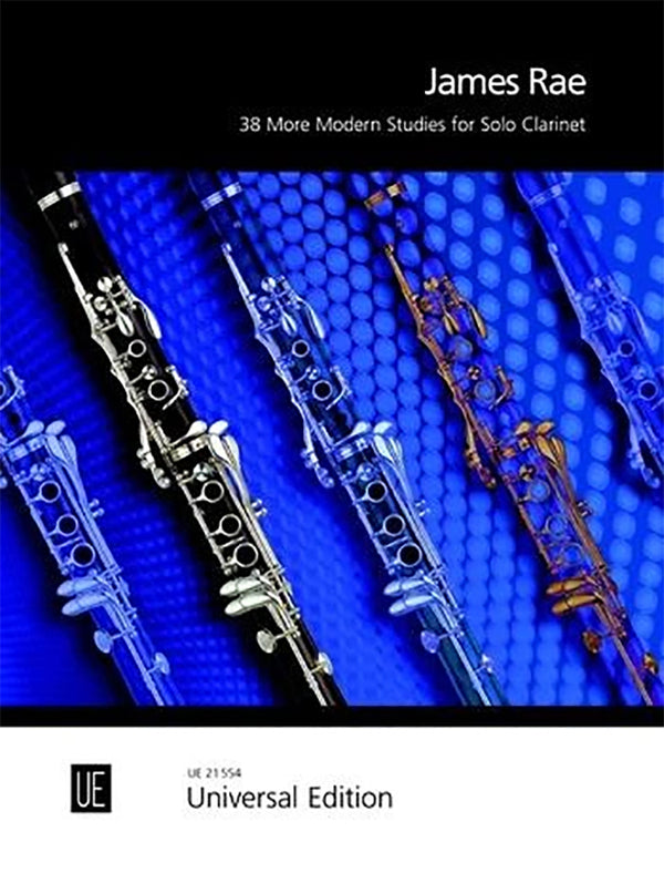 James Rae - 38 Modern Studies For Solo Clarinet
