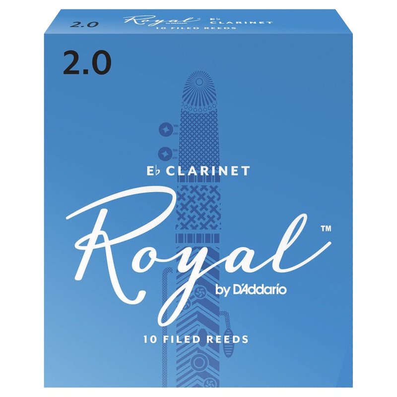 Royal by D'Addario Eb Clarinet Reeds Box of 10