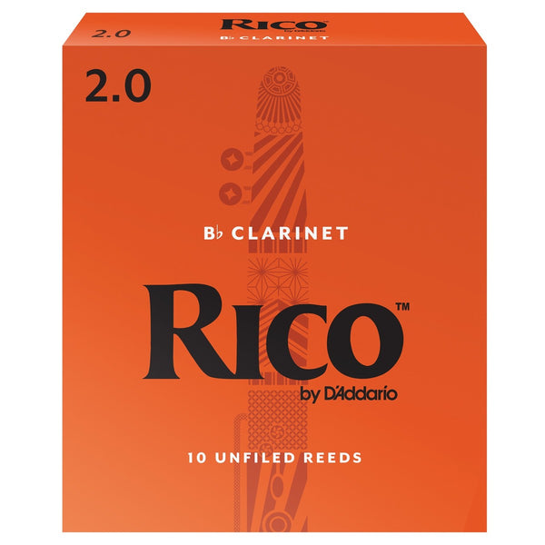 Rico by D'Addario Bb Clarinet Reeds Box of 10