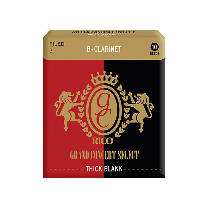 Rico Grand Concert Select Thick Blank Bb Clarinet Reed