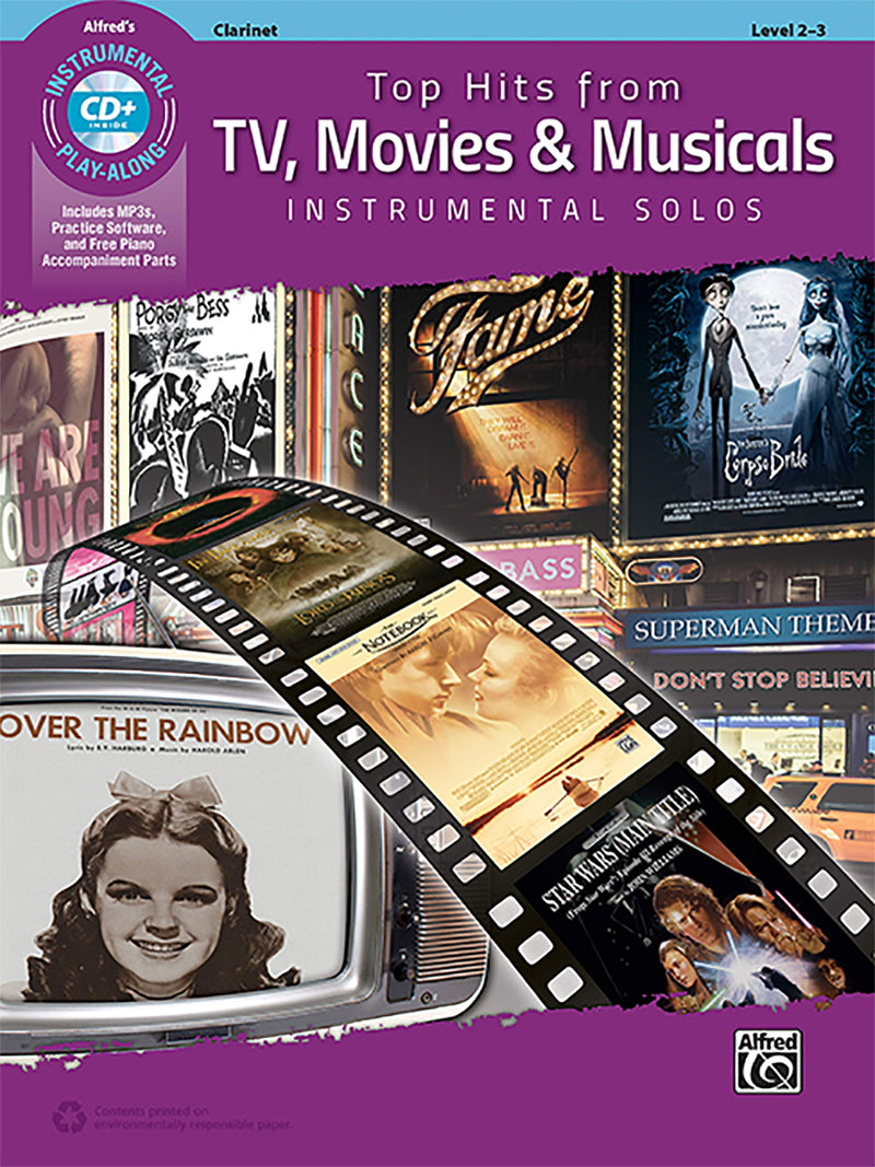 Top Hits From Tv, Movies & Musicals - Clarinet